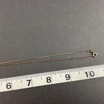 -186- SIVLER | Sterling 925 & Pink Stone Necklace | Marked