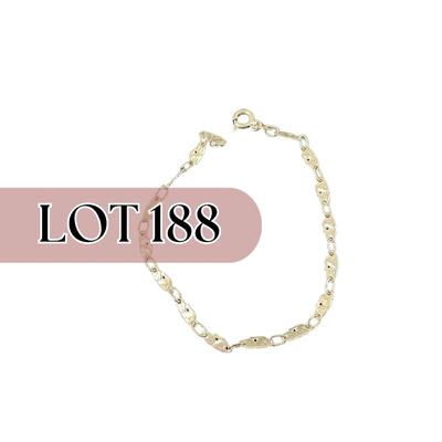 -188- SILVER | Sterling D 925 Italy Cats Bracelet | Marked