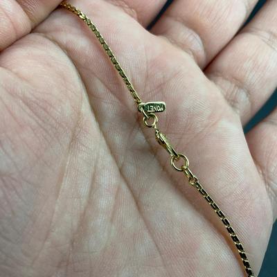 -193- NECKLACES | Gold Tone Monet, & Two Sarah Coventry | Marked