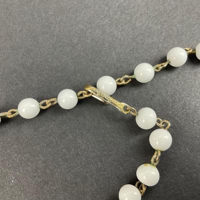 -197- CORO | Gold Tone Necklace & Bracelet | Marked