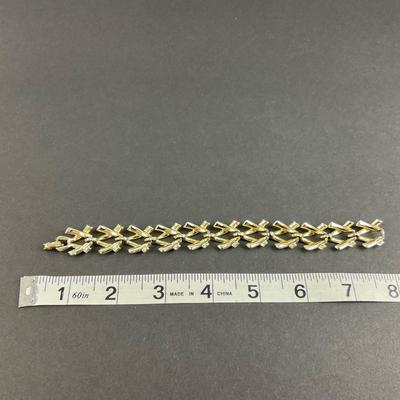 -197- CORO | Gold Tone Necklace & Bracelet | Marked