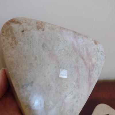 Carved Stone Box with Lid