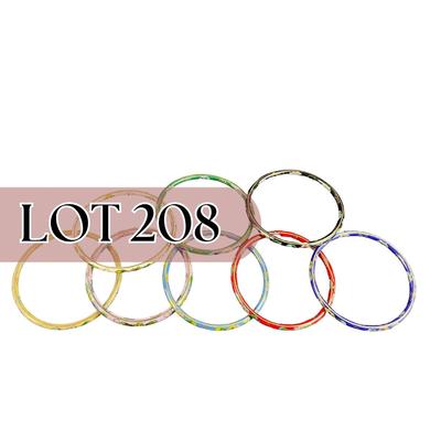 -208- JEWELRY | Assortment Of Cloisonné Bangles