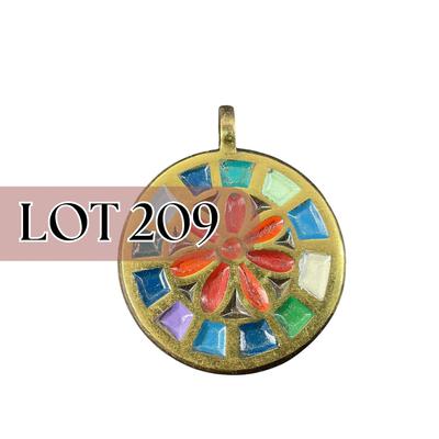 -209- JEWELRY | Israel Terra Sancta Guild 1969 Pendant | Marked