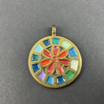 -209- JEWELRY | Israel Terra Sancta Guild 1969 Pendant | Marked