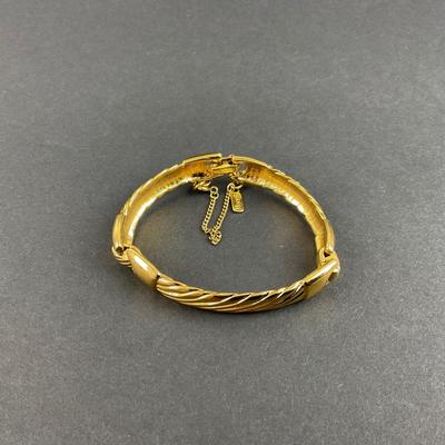 -211- MONET | Gold Tone Bracelet | Marked