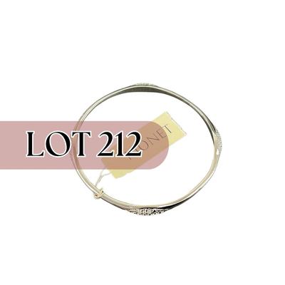 -212- MONET | Silver Tone Bangle New With Tag | Marked