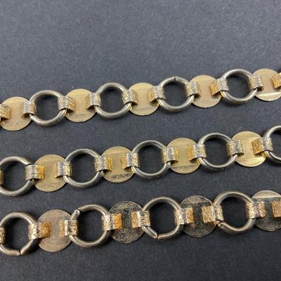 -213- SARAH COVENTRY | Gold Tone Bracelets | Marked