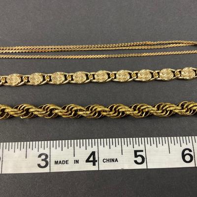 -214- BRACELETS | Gold Tone Celebrity, & Sarah Coventry Bracelets | Marked