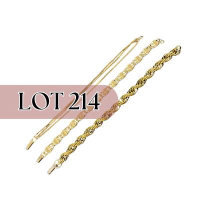 -214- BRACELETS | Gold Tone Celebrity, & Sarah Coventry Bracelets | Marked