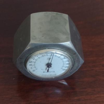 Vintage French Blavia Desk Top Thermometer