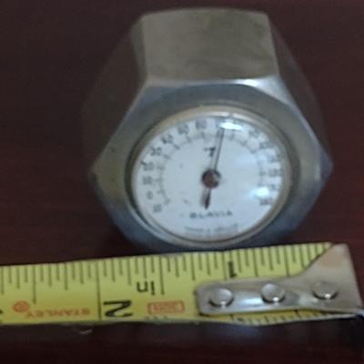 Vintage French Blavia Desk Top Thermometer