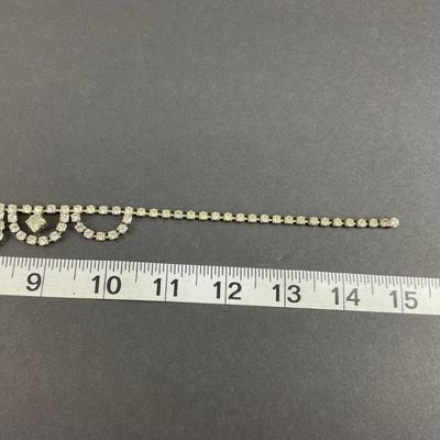 -216- COSTUME JEWELRY | Rhinestone Necklaces