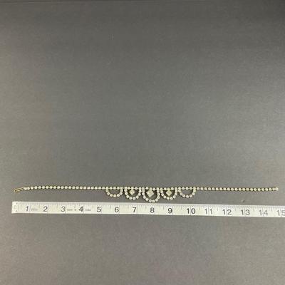-216- COSTUME JEWELRY | Rhinestone Necklaces