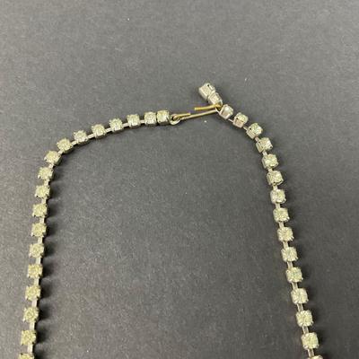 -216- COSTUME JEWELRY | Rhinestone Necklaces