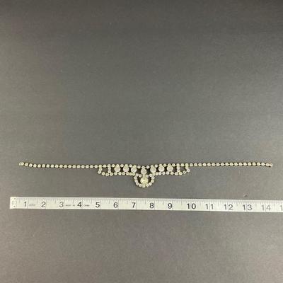 -216- COSTUME JEWELRY | Rhinestone Necklaces