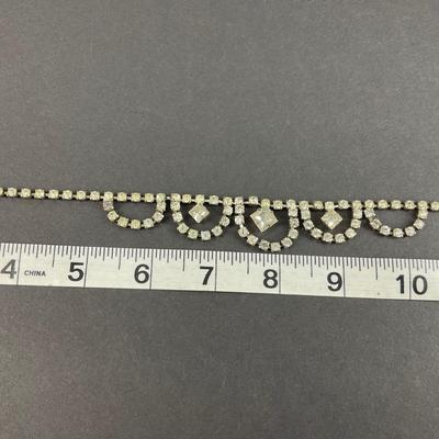 -216- COSTUME JEWELRY | Rhinestone Necklaces