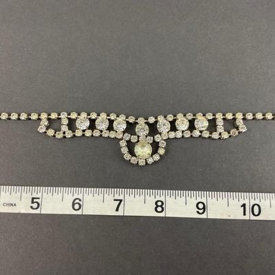 -216- COSTUME JEWELRY | Rhinestone Necklaces