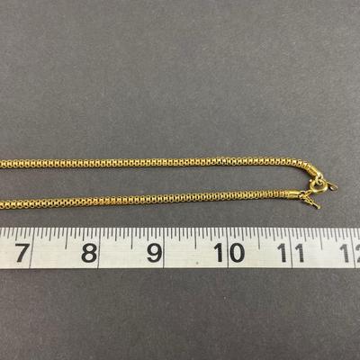 -219- TRIFARI | Gold Tone Necklaces | Marked