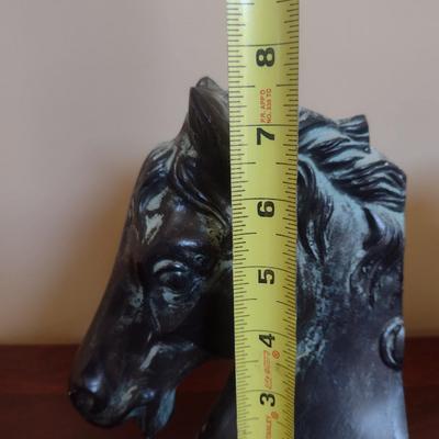 Pair of Horse Head Bookends