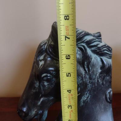 Pair of Horse Head Bookends