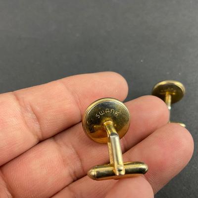 -243- CUFF LINKS | Assorted Men’s Cuff Links Names Include Swank, & Foster