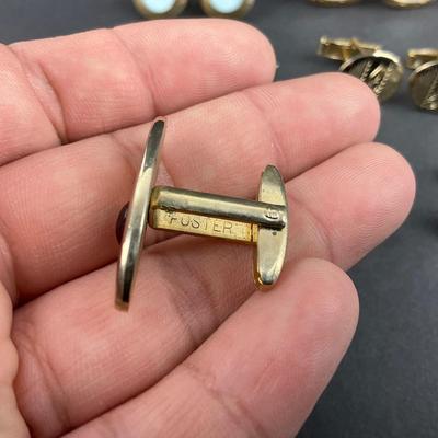 -243- CUFF LINKS | Assorted Men’s Cuff Links Names Include Swank, & Foster