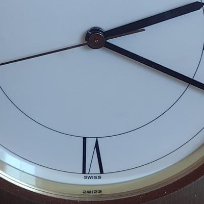 Tiffany & Co. Swiss Made Battery Operated Table Top Clock- Approx 6" Tall