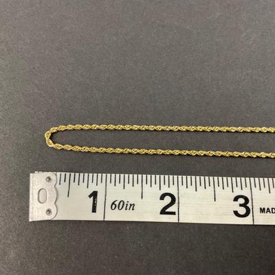 -245- GOLD | 14K Gold Chain | Marked