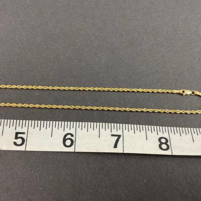 -245- GOLD | 14K Gold Chain | Marked