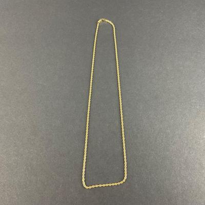 -245- GOLD | 14K Gold Chain | Marked