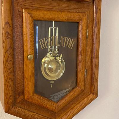 REGULATOR SINGLE CHIME 31 DAY CLOCK