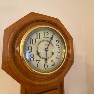 REGULATOR SINGLE CHIME 31 DAY CLOCK