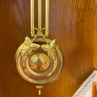 REGULATOR SINGLE CHIME 31 DAY CLOCK