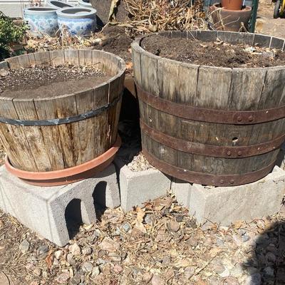 2-BARREL PLANTERS