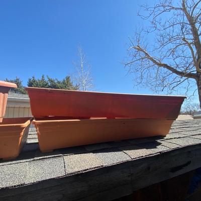 RECTANGULAR RAILING PLANTERS