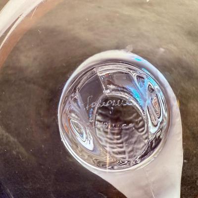Lalique France Ring Trinket Holder Dish Signed - Quail/Partridge
