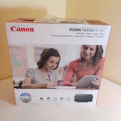 NEW WIRELESS CANON PRINTER/COPIER AND SCANNER PLUS A WALL CLOCK