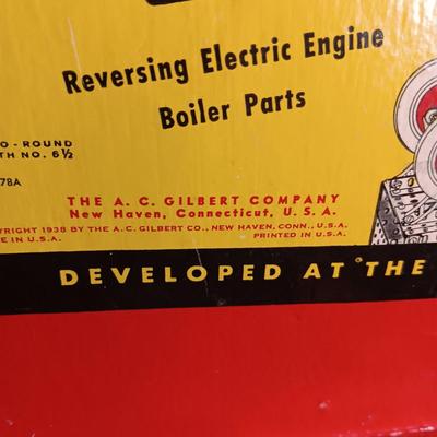 VINTAGE ERECTOR SET NO 7 1/2 ENGINEER'S SET