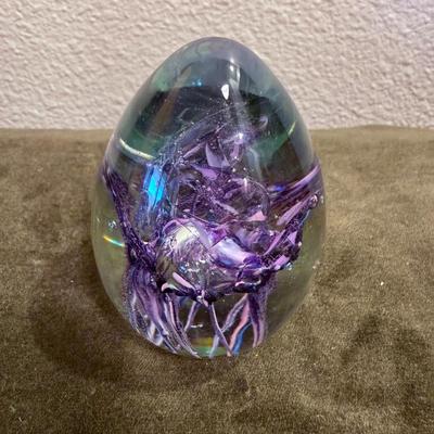 Signed Roger Vines Paperweight-SPW- 2