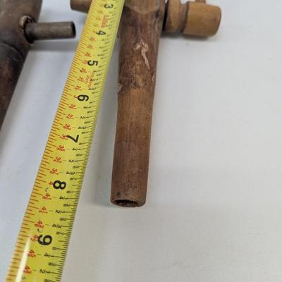 Wooden Beer Whiskey Keg Tap Spigot