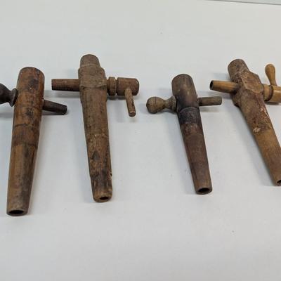 Wooden Beer Whiskey Keg Tap Spigot