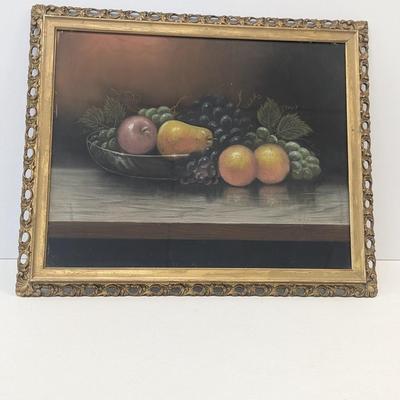 19 1/2" x 23 1/4" Framed Still Life Art
