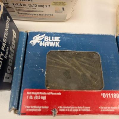 Assortment Of Preowned Hardware Lock Nuts Nail Screws