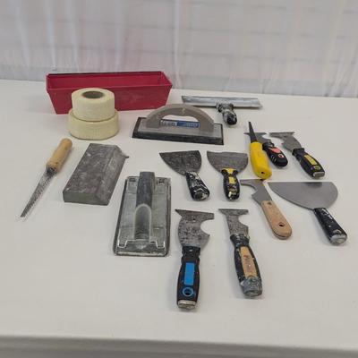 Assortment Of Drywall Tools