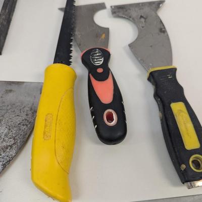 Assortment Of Drywall Tools