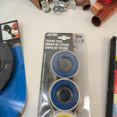 Plumbing Supplies Tape Copper Connections