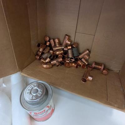 Plumbing Supplies Tape Copper Connections
