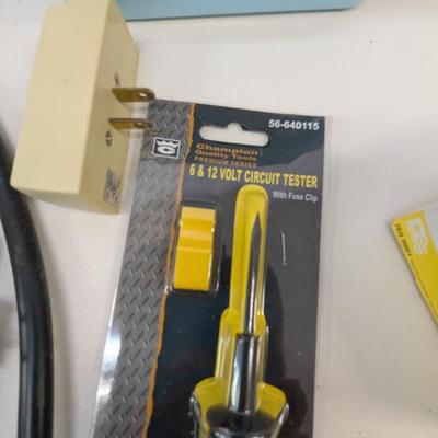 Electrical Supplies Clamp Connector Boxes Testers Outlet Adopters