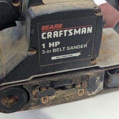 Craftsman 1 HP Belt Size 3" x 21" Model No. 315 & Sanding Paper
